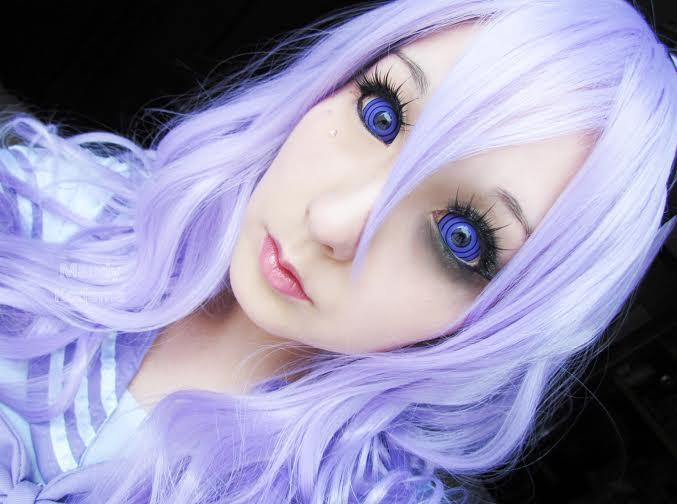 Sweety Violet Sclera Contacts Colossus/Purple Rings (1 lens/pack)-Sclera Contacts-UNIQSO EU