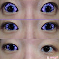 Sweety Violet Sclera Contacts - Elf Purple (1 lens/pack)-Sclera Contacts-UNIQSO EU