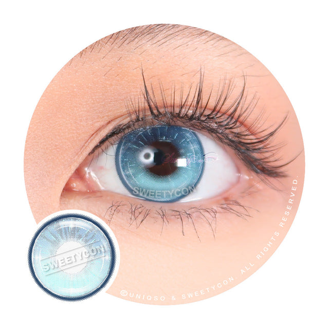 Sweety Vista Blue (1 lens/pack)-Colored Contacts-UNIQSO EU