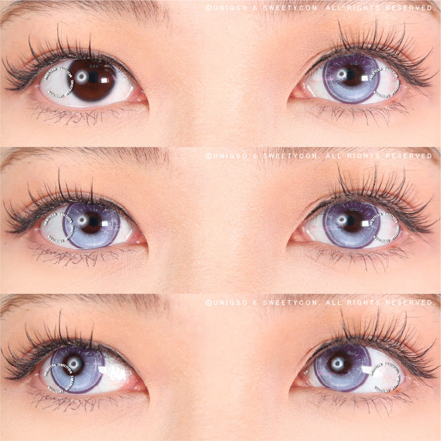 Sweety Vista Violet (1 lens/pack)-Colored Contacts-UNIQSO EU