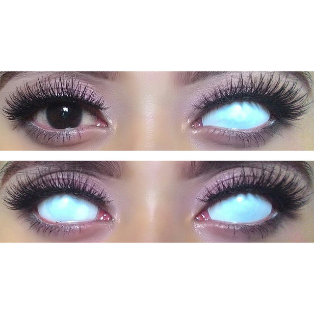 Sweety White Sclera Contacts Blind White (1 lens/pack)-Sclera Contacts-UNIQSO EU