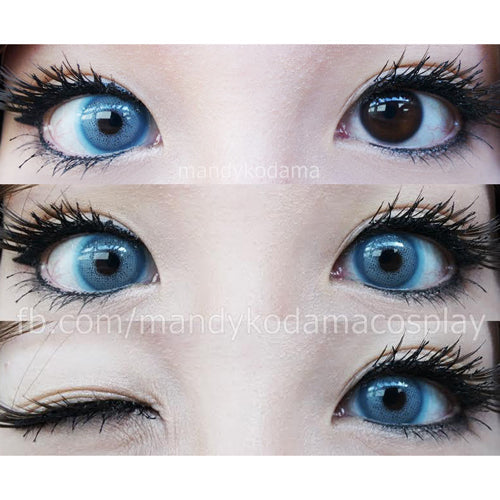 Western Eyes Batis Blue (1 lens/pack)-Colored Contacts-UNIQSO