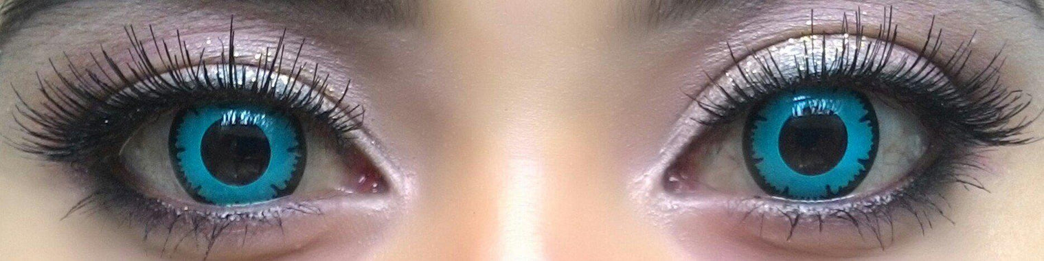 Sweety Crazy Undead Fusion Blue (1 lens/pack)-Crazy Contacts-UNIQSO