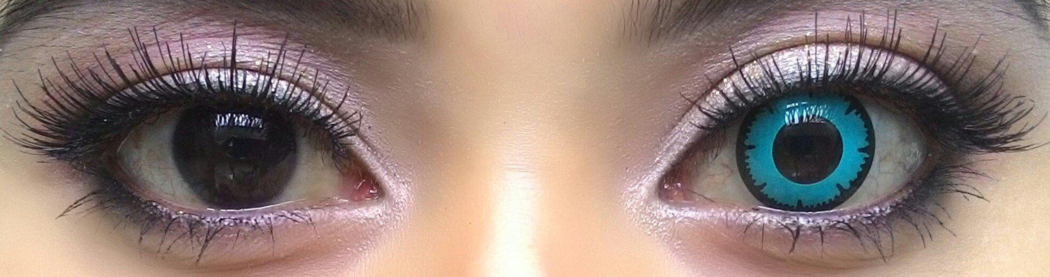 Sweety Crazy Undead Fusion Blue (1 lens/pack)-Crazy Contacts-UNIQSO