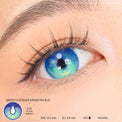 Sweety x Eyesinger Aurora Tide Blue (2 lenses/pack)-Colored Contacts-UNIQSO EU