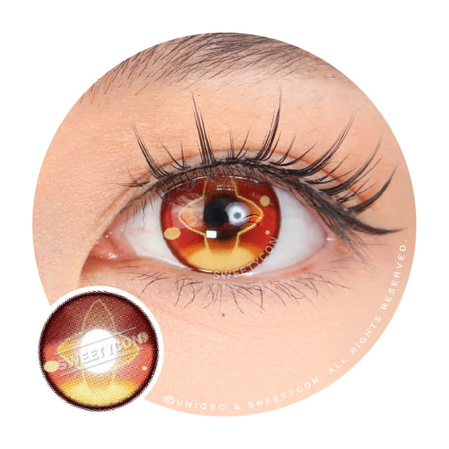 Sweety x Eyesinger Golden Eclipse (2 lenses/pack)-Colored Contacts-UNIQSO EU