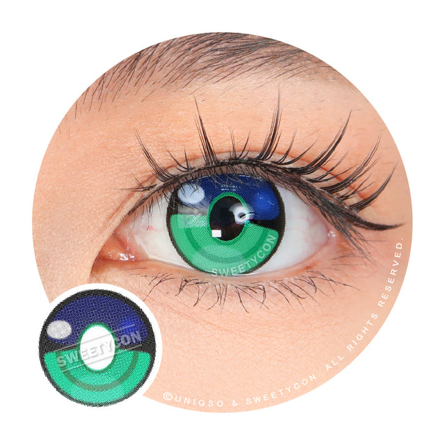 Sweety x Eyesinger Green Rings (2 lenses/pack)-Colored Contacts-UNIQSO EU