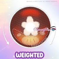 Sweety x Eyesinger Orange Clover (2 lenses/pack)-Colored Contacts-UNIQSO