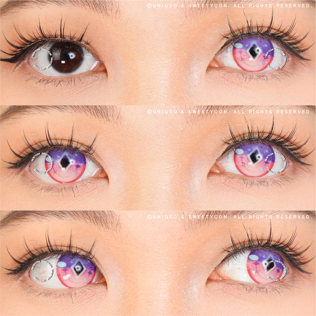 Sweety x Eyesinger Violet Diamond (2 lenses/pack)-Colored Contacts-UNIQSO EU