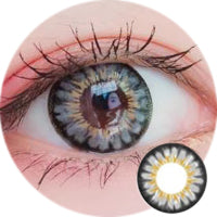 Sweety Chrysanthemum Grey (1 lens/pack)-Colored Contacts-UNIQSO