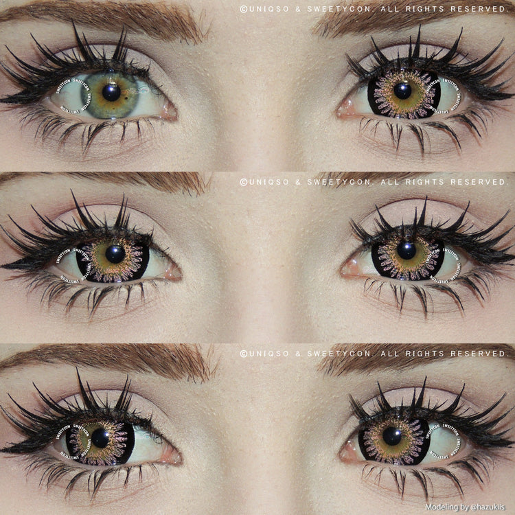 Sweety Princess Mimina Pink (1 lens/pack)-Colored Contacts-UNIQSO