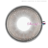 Sweety Butterfly Grey (1 lens/pack)-Colored Contacts-UNIQSO