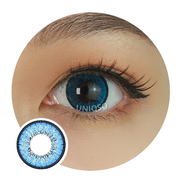 Kazzue Blytheye Blue (1 lens/pack)-Colored Contacts-UNIQSO