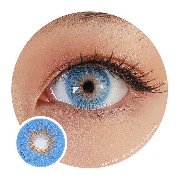 Urban Layer Avatar Blue (1 lens/pack)-Colored Contacts-UNIQSO EU