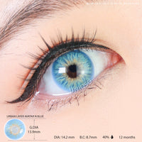 Urban Layer Avatar N Blue (1 lens/pack)-Colored Contacts-UNIQSO EU