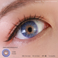 Urban Layer Avatar Violet (1 lens/pack)-Colored Contacts-UNIQSO EU