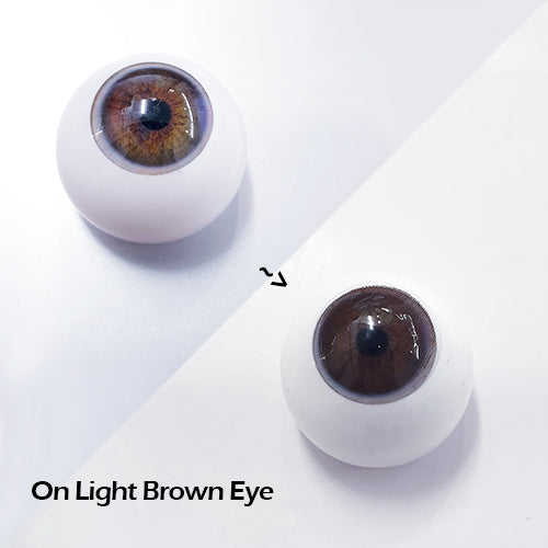 Urban Layer Cloud Choco colored contacts
