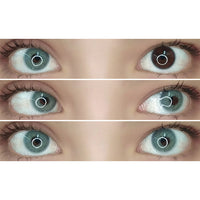 Urban Layer Cloud Deep Grey colored contacts