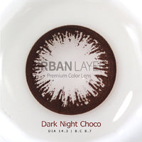 Urban Layer Dark Night Choco (1 lens/pack)-Colored Contacts-UNIQSO EU