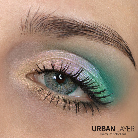 Urban Layer Emerald Rain (1 lens/pack)-Colored Contacts-UNIQSO EU