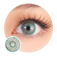 Urban Layer Emerald Rain (1 lens/pack)-Colored Contacts-UNIQSO EU