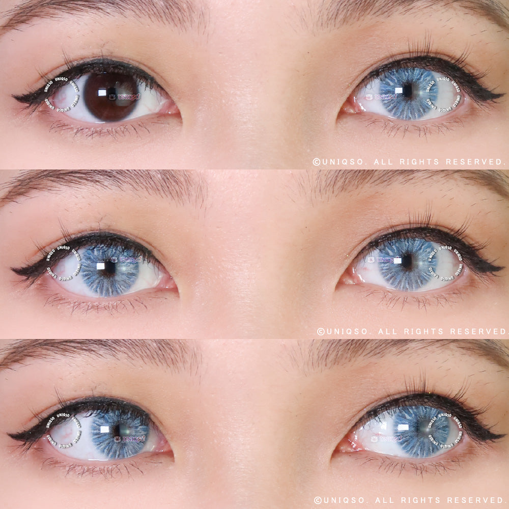 Urban Layer Frozen Gray (1 lens/pack)-Colored Contacts-UNIQSO EU
