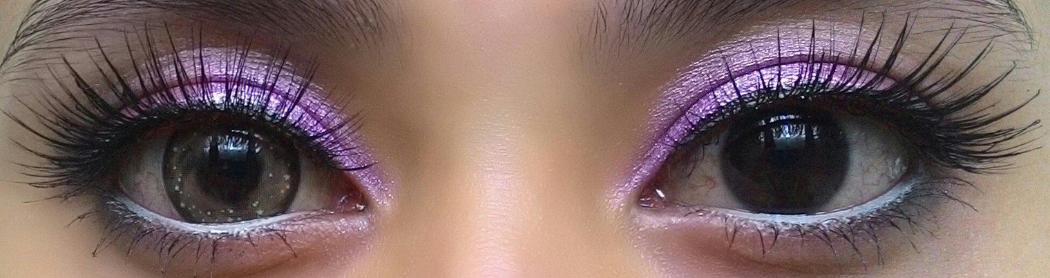Urban Layer Galaxy Brown colored contacts