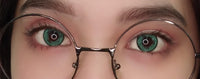 Urban Layer Galaxy Green colored contacts