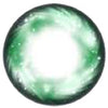 Urban Layer Galaxy Green colored contacts