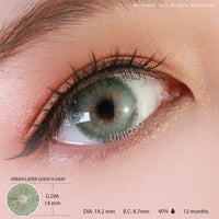 Urban Layer Gogh N Gray colored contacts