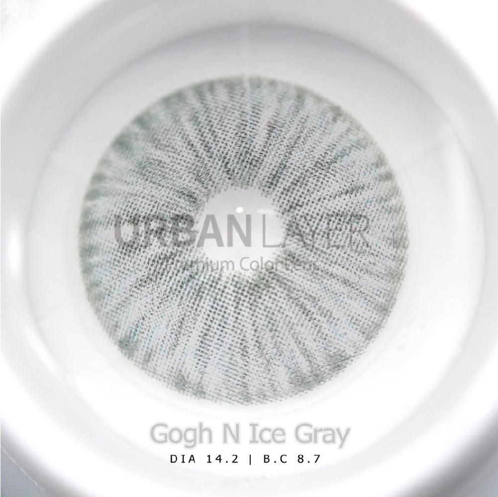Urban Layer Gogh N Ice Gray (1 lens/pack)-Colored Contacts-UNIQSO EU