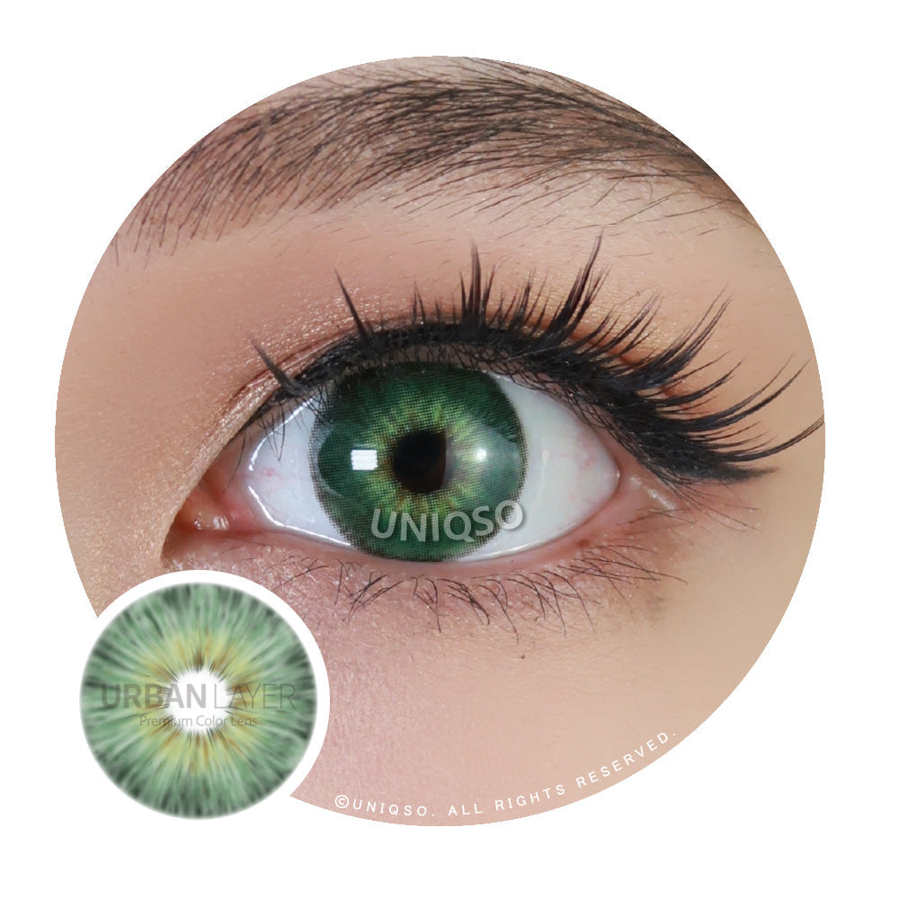 Urban Layer Jolie Green (1 lens/pack)-Colored Contacts-UNIQSO EU