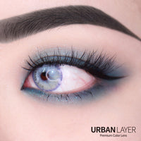 Urban Layer Las Vegas FE Ash Blue (1 lens/pack)-Colored Contacts-UNIQSO EU