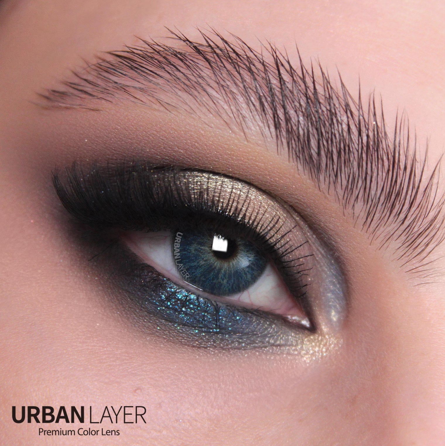 Urban Layer Melrose Blue (1 lens/pack)-Colored Contacts-UNIQSO EU