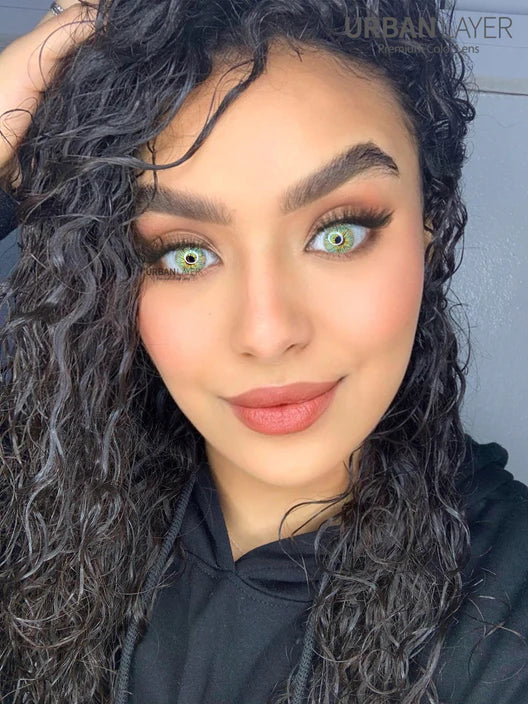 Urban Layer Monet Green (1 lens/pack)-Colored Contacts-UNIQSO