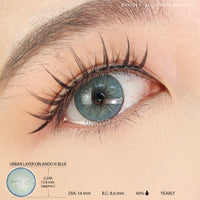 Urban Layer Orlando N Blue (1 lens/pack)-Colored Contacts-UNIQSO