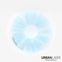 Urban Layer Valencia Blue colored contacts