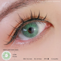 Urban Layer Yukon Green (1 lens/pack)-Colored Contacts-UNIQSO EU