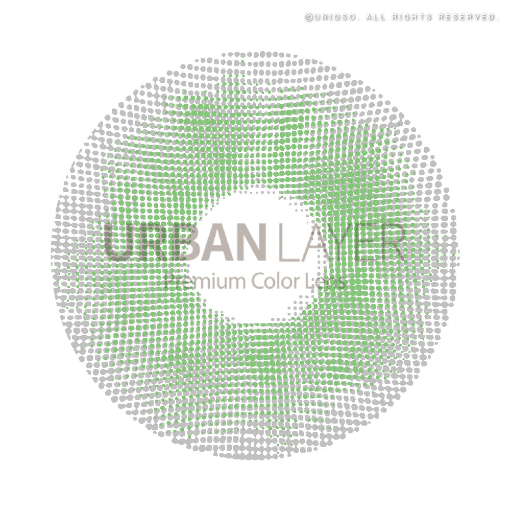 Urban Layer Yukon Green (1 lens/pack)-Colored Contacts-UNIQSO EU