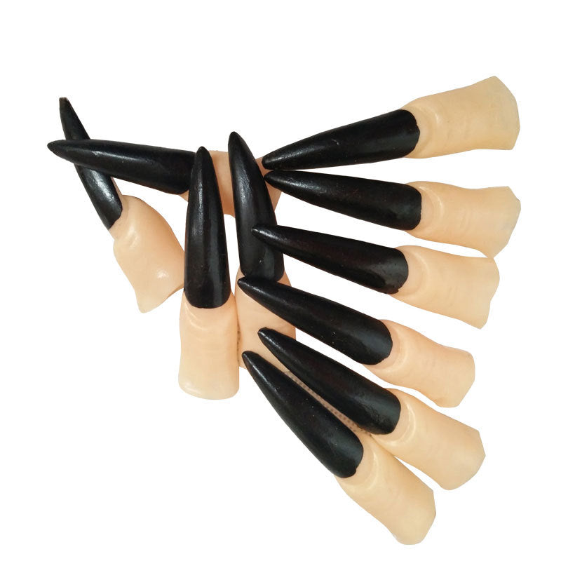 Vampire / Witch Devil Fake Nails-Cosplay Accessories-UNIQSO EU