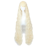 Waist Length Wavy Beige Lolita Wig 489C-Lolita Wig-UNIQSO EU