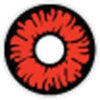 Western Eyes Crazy Red Zombie (1 lens/pack)-Crazy Contacts-UNIQSO EU