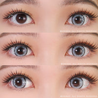 Western Eyes Dolly+ Grey (1 lens/pack)-Colored Contacts-UNIQSO EU