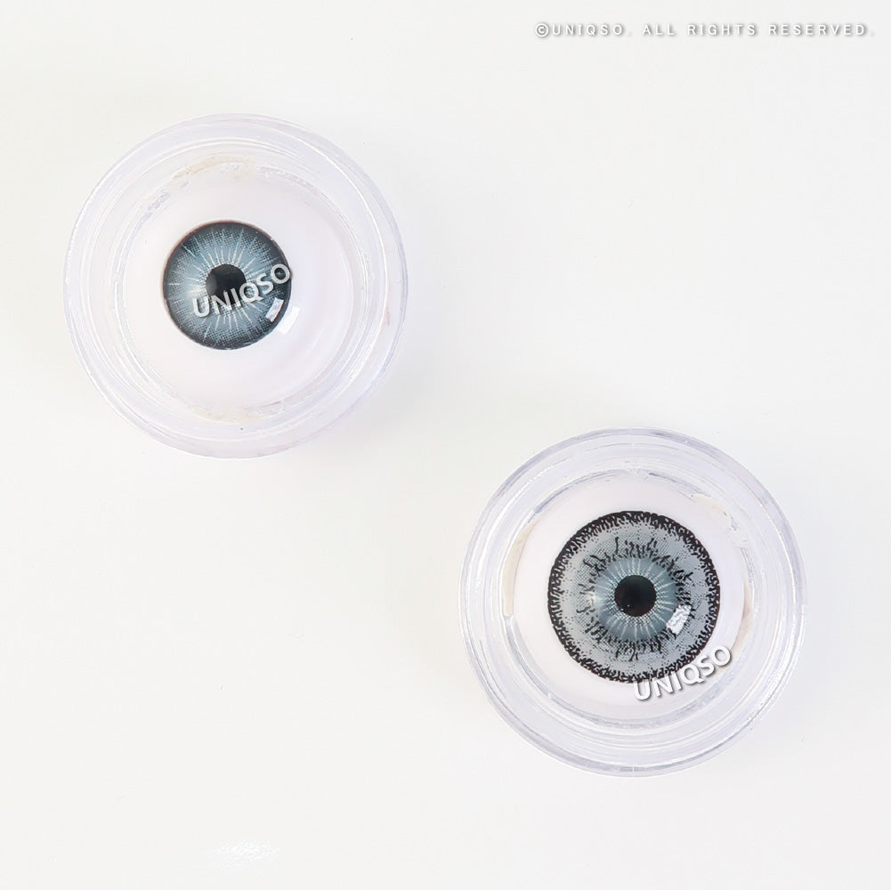 Western Eyes Dolly+ Grey (1 lens/pack)-Colored Contacts-UNIQSO EU