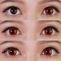 Western Eyes Dolly+ Red (1 lens/pack)-Colored Contacts-UNIQSO EU
