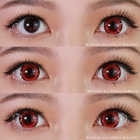 Western Eyes Dolly+ Red (1 lens/pack)-Colored Contacts-UNIQSO EU
