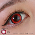 Western Eyes Dolly+ Red (1 lens/pack)-Colored Contacts-UNIQSO EU