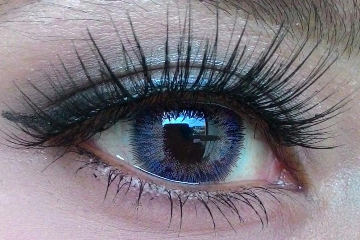 Western Eyes Hybrid Violet (1 lens/pack)-Colored Contacts-UNIQSO EU