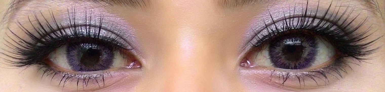Western Eyes Hybrid Violet (1 lens/pack)-Colored Contacts-UNIQSO EU