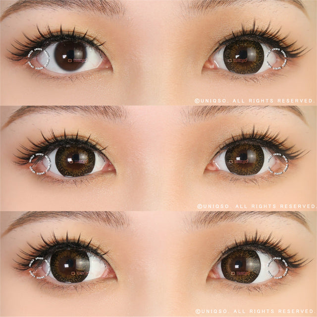 Western Eyes Kira Kira Brown (1 lens/pack)-Colored Contacts-UNIQSO EU